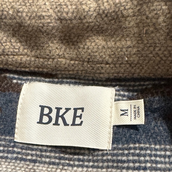 BKE Earthy Tone Plaid Jacket - Picture 2 of 2